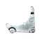 BRACKET REAR MUDGUARD OEM PIAGGIO 50 NRG POWER/GILERA 50 RUNNER-959527