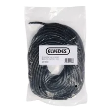 GAINE SPIRALE FLEXIBLE POUR FIL ELECTRIQUE DE VAE ET GAINE ELVEDES DIAM 4 mm NOIR (10M)