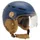CASQUE VELO ADULTE URBAN MOOV URBAIN/CITY VISTA BLEU TAILLE 54-58 VISIERE REGLABLE (ANTI-BUEE/UV), PROTECTION OREILLE AMOVIBLE (VENDU EN BOITE) COMPATIBLE EBIKE ET TROTTINETTE -HOMOLOGATION EN1078+A1