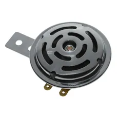 AVERTISSEUR/KLAXON CYCLO AC 6V DIAM 70mm ACIER CHROME 100DB -P2R