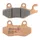 PLAQUETTE DE FREIN BREMBO POUR SUZUKI 125 BURGMAN 2015>2019 AV, 400 BURGMAN 2007>2024 AV (SCOOTER METAL FRITTE) -07071XS