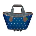 BASKET/SAC TO MAIN BICYCLE RACKTIME AGNETHA BLUE POIS MOUNTING KIT CARRIER (L 34 cm X L 26 cm X H 37 cm) - COMPATIBLE SYSTEM RACKTIME SNAPIT