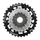 FREEWHEEL 7-SPEED SHIMANO TZ-510 14-34 MEGARANGE SILVER/BLACK