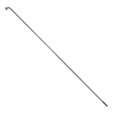 SPOKE LEADER FOX STAINLESS STEEL SILVER HEAD ANGLED LG 203 DIAMETER 2.3 mm FOR LOTUS - HOLAND - ARIMO 26" (SOLD INDIVIDUALLY WITHOUT NUT) - VOIR 185897 FOR NUT