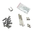 VIS DE CARROSSERIE/CARENAGE/CAPOTAGE REPLAY ACIER POUR MBK 50 BOOSTER/YAMAHA 50 BWS CHROME (KIT)