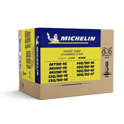 CHAMBRE A AIR 16'' 120/90-16, 130/90-16, 140/90-16, 150/80-16, 160/80-16 MICHELIN 16MI2 VALVE TR4
