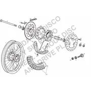 Roue arrière