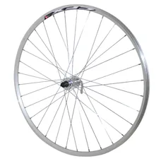 ROAD WHEEL BRAKE SHOE LOCKING 700 ELAN CFX SILVER FRONT HUB ALUMINIUM 32 SPOKES GALVA RIM 13C