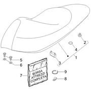 Selle/sieges - Trousse à outils