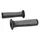 GRIP BMX BLACK/GREY BI-MATIERE L125MM WITH COLLERETTE (PAIR)