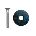 COVER HEADSET SWITCH SKULL BLACK/BLUE