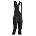 CYCLING SHORTS/KNICKERS/CORSAIRE SHORT GIST BIB STRAPS (UNDER LE GENOU) BASE 3 DENSITY BLACK M -5150