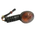 CLIGNOTANT 50 A BOITE ADAPTABLE RIEJU 50 RS2 2002>, RS3 2010>, MRT 2010> TRANSPARENT/NOIR AR DROIT OU AV GAUCHE (HOMOLOGUE CE) -SELECTION P2R