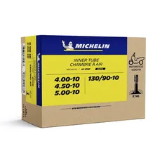 CHAMBRE A AIR 10'' 4.00-10 A 5.00-10, 130/90-10 MICHELIN 10CG13 VALVE SCHRADER