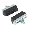 BRAKE SHOE HOLDER CITY CALIPER SYMETRIQUE FIBRAX GOMME-X- 40 mm (1 PAIR CARDED) -FOR RALEIGH, WEINMANN