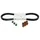 KIT TRANSMISSION (COURROIE, GALETS, GUIDES) ORIGINE PIAGGIO 250-300 BEVERLY 2007>2016, CARNABY 2010>/APRILIA 250-300 SCARABEO LIGHT 2006>, SPORT-CITY 2006> -1R000449