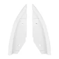 PROTECTION D'ANGLE ARRIERE POUR TROTTINETTE COMPATIBLE XIAOMI M365, ESSENTIAL, 1S, PRO, PRO 2 BLANC -SELECTION P2R