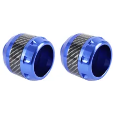 ECROU PROTECTION ANTICHUTE FIXATION MOYEU POUR TROTTINETTE KUKIRIN G2 MASTER/SMARTGYRO RYDER METAL BLEU -SELECTION P2R