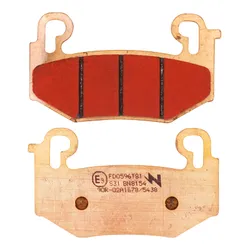 BRAKE PAD SET NEWFREN FOR BMW R 1300 GS 2023> FRONT, R 1300 RT 2025> FRONT, R 1300 R 2026> FRONT (FD0596TS1) (TOURING SINTERED METAL)