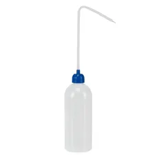 FLACON/BURETTE LABORATOIRE PRESSOL EN POLYETHYLENE TRANSPARENT 500ml AVEC BEC RIGIDE (VENDU A L'UNITE)