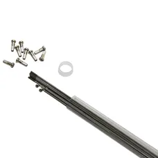 SPOKE STAINLESS STEEL SILVER 2 mm L 258 mm HEAD ANGLED WITH NUT (TUBE OF 10)