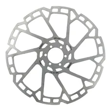 BRAKE DISC MTB 6 HOLES ELVEDES 220 mm SILVER -THICKNESS 2.3 mm