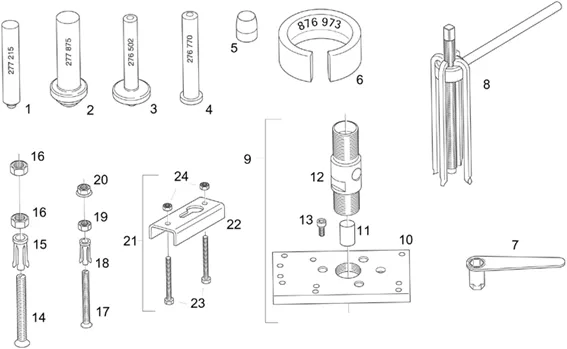 Outils réparation I