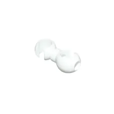 ATTACHE CABLE HOUSING BRAKE/DERAILLEUR P2R WHITE (SOLD PER 10PCS)