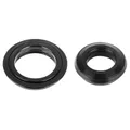 HEADSET SEMI INTEGRATED 1"1/8 STEEL BALL BEARING CAGE (CUP SUPERIEURE 44 mm AND CUP INFERIEURE 1"1/2 56 mm) NEWTON (CONE 39.8)