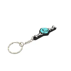 HOLDER KEYS/SPANNERS KRM PRO RIDE 52X21 MM BLUE TURQUOISE (SOLD INDIVIDUALLY)