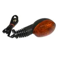 CLIGNOTANT 50 A BOITE ADAPTABLE DERBI 50 SENDA 2002>2003, SENDA DRD 2002> ORANGE/NOIR AR GAUCHE OU AV DROIT (HOMOLOGUE CE) -SELECTION P2R