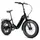 ELECTRIC BICYCLE/E-BIKE PLIANT FAT BIKE 20 LEADER FOX CODY UNISEX BLACK 7-SPEED HUB MOTOR AR BAFANG 36-SPEED 80NM BATTERY 16AH