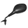 ADAPTABLE REAR-VIEW MIRROR MBK 50 OVETTO 2007>/YAMAHA 50 NEO'S 2007>/KYMCO 50 VITALITY, PEOPLE S LEFT BLACK (OEM: 5C2F62800000) (CE APPROVED) -P2R