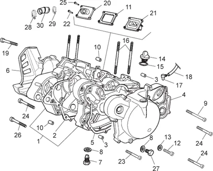 Carter moteur