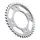 ADAPTABLE MOTORCYCLE REAR SPROCKET HONDA 125 CB F 2021> 428 41 DTS STEEL GREY (DIAMETER 80/110/8.5) -JT SPROCKETS