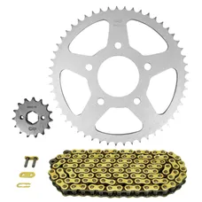 ADAPTABLE CHAIN KIT HONDA 125 XL R 1982>1997 428 15X53 (DIAMETER REAR SPROCKET 64/96/10.5) (OEM GEARING) -AFAM