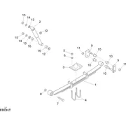Suspension arrière - Amortisseur/s