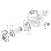 Couvercle volant magnetique - Filtre à huile