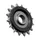 PIGNON MOTO ADAPTABLE BMW G 310 R, G 310 GS 2016> 520 16 DTS RB RUBBER (RENFORT CAOUTCHOUC - ANTI BRUIT) -JT SPROCKETS
