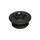 SCREW CRANK ARM COVER LEFT SHIMANO AXLE INTEGRATED DURA-ACE/ULTEGRA/105 XTR/XT INTEGRATED PLASTIC BLACK (DIAMETER 19.9 mm)