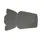 COUSSIN PORTE BEBE/SIEGE ENFANT POLISPORT ARRIERE POUR KOALA GRIS (VENDU A L'UNITE)