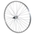 ROUE VTT PATIN 26" ALU ARRIERE MOYEU ALU AXE PLEIN ROUE LIBRE 7/6V (VENDU AVEC ECROU 10X100) JANTE 21C