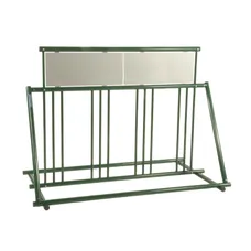 PARKING RACK 8 BICYCLES OUTER (WITH EMPLACEMENT FOR PUBLICITE) -BICISUPPORT