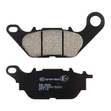 PLAQUETTE DE FREIN BREMBO POUR YAMAHA 125 N-MAX 2015> AR (SCOOTER CARBONE CERAMIQUE) -07114CC