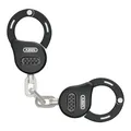 ANTIVOL VELO / TROTTINETTE A MENOTTE ABUS CHAIN CLAW A COMBINAISON / CODE LONGUEUR 100cm NOIR