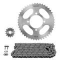 KIT CHAINE ADAPTABLE YAMAHA 125 YBR 2006>2016 428 14x45 (DEMULTIPLICATION ORIGINE) -SUPERSPROX