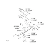 Suspension arrière - Amortisseur/s 