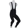 CYCLING SHORTS/COLLANT LONG ADULT P2R ECO TO BIB STRAPS BASE COOLMAX BLACK ZIP AUX CHEVILLES + PASSANTS L