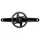 ROAD CRANKSET SRAM 12-SPEED RIVAL ALUMINIUM GRAVEL AXLE INTEGRATED DUB WIDE 172.5 mm 40T CENTRE DISTANCE PLATEAUX 107 mm (WITHOUT CUVETTES)