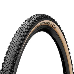GRAVEL TYRE 700 X 40 CONTINENTAL TERRA TRAIL SHIELD WALL BLACK/BEIGE TUBELESS READY TS (40-622) (SPECIAL OFFER FOR WORKSHOP FITTING)
